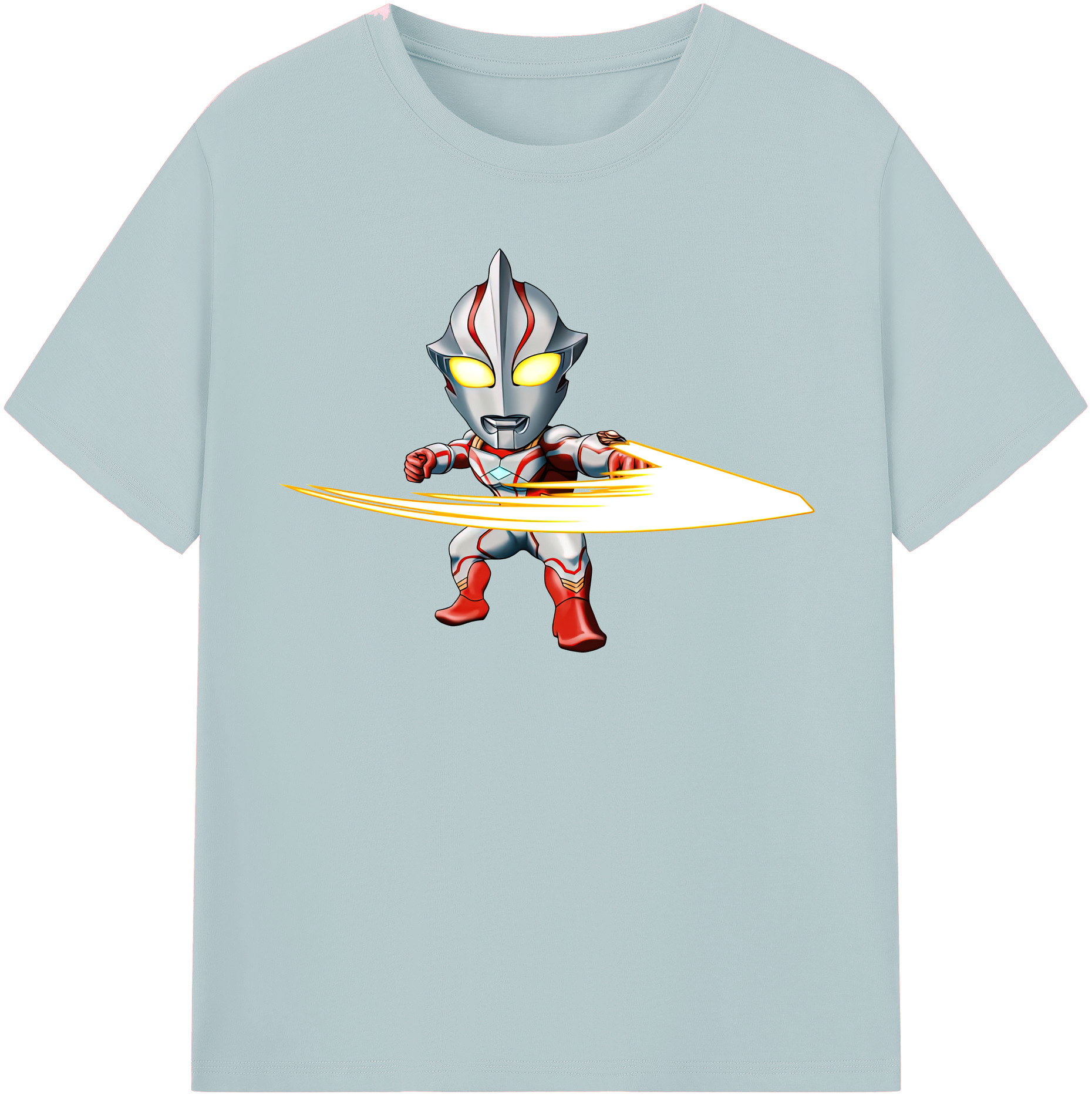 （画像用） ウルトラマン Ultraman 綿100％半袖Tシャツ（フロントプリント）